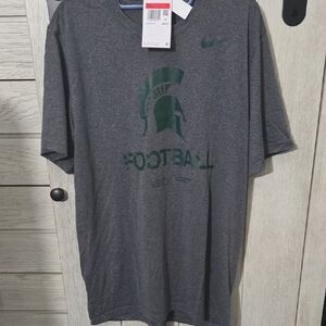 Nike Dark Gray Football Graphic Men's Tee